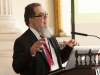 Dr Elard Koch gives his presentation